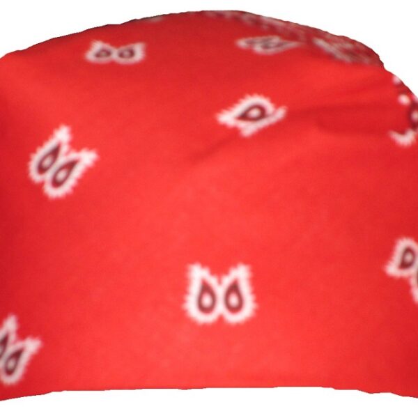 Red Print Bandana