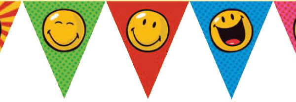 Smiley World Party Banner