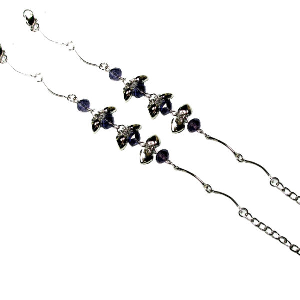 Light Purple Anklet - Set Of 2