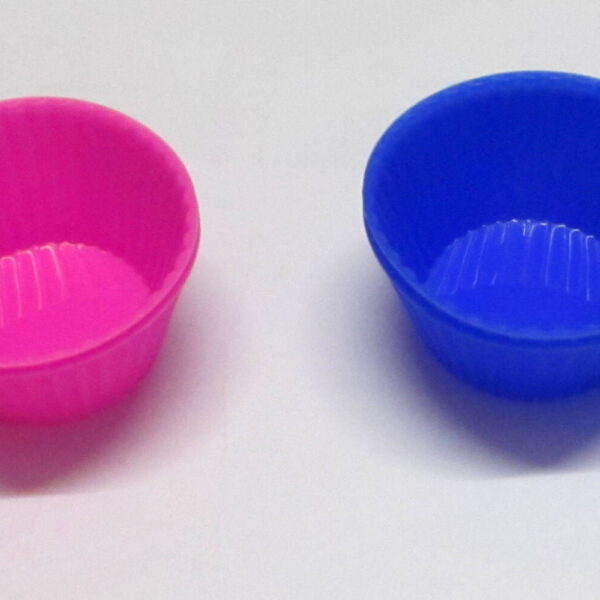 Round Shaped Silicon Baking Cups (Pack Of 6)
