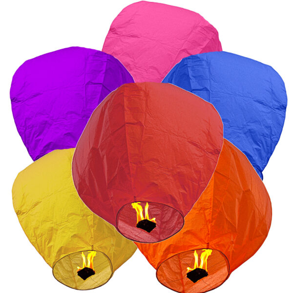 Sky Lanterns (Set Of 100)