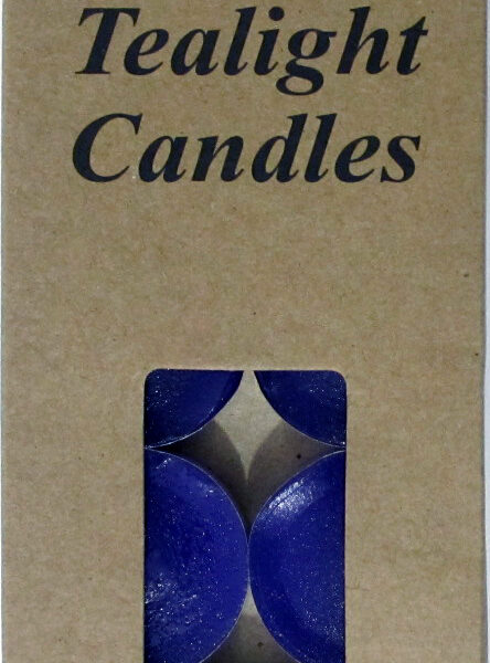 Tea Light Candles - Purple (Pack of 10)