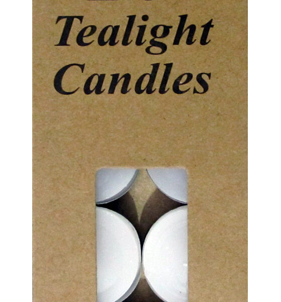 Tea Light Candles - White (Pack of 10)