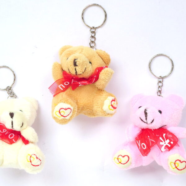 Cute Teddies Bear Key Chain ( Set of 3)